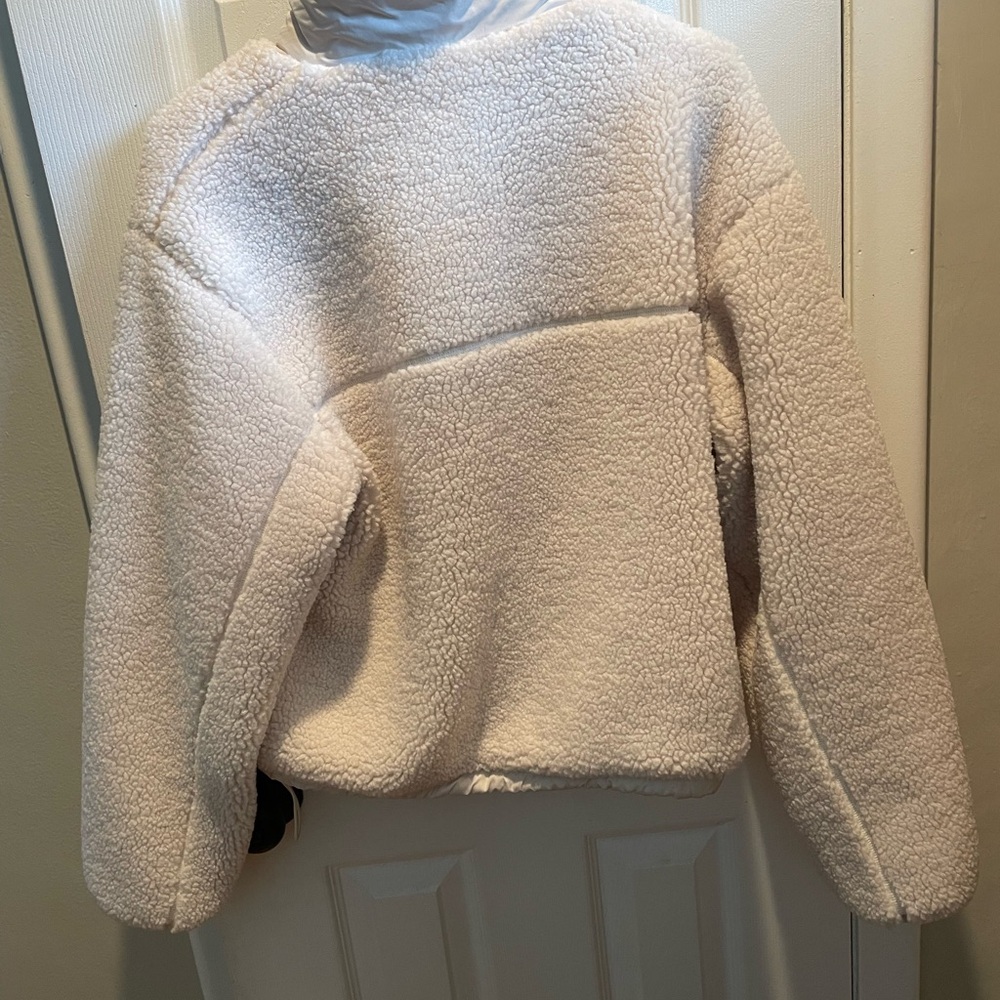 Ivory Sherpa Jacket - Picture 5 of 8